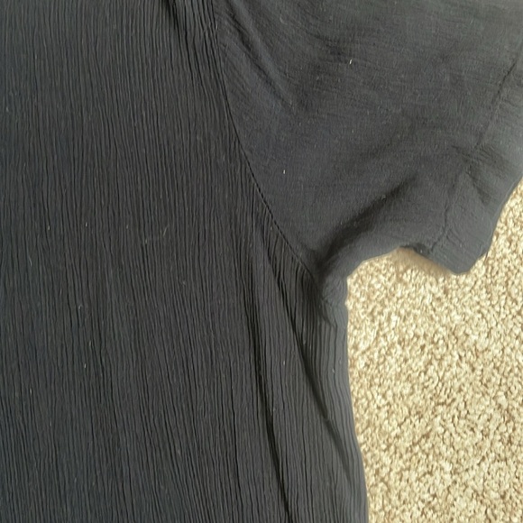 dBLine Embroidered Floral Maxi Skirt Set (Size: 1X, Color: Black/White) - Picture 5 of 9